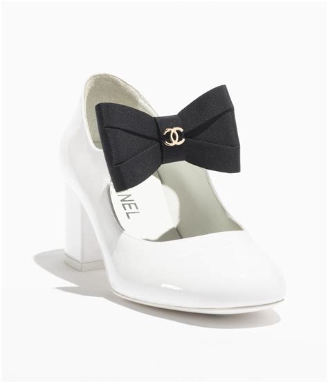 chanel mesh mary janes